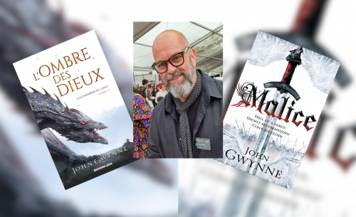 Interview with John Gwynne in Paris at the bookshop La Dimension Fantastique EN/FR