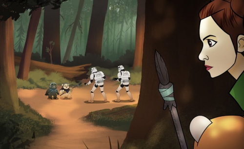 Leia débarque dans le troisième épisode de Star Wars : Forces of Destiny