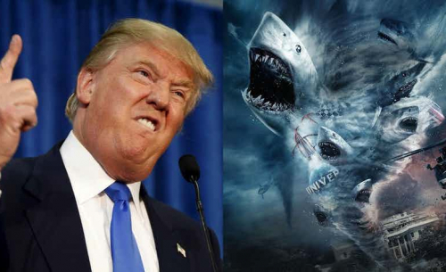 Donald Trump devait jouer le président américain dans Sharknado 3
