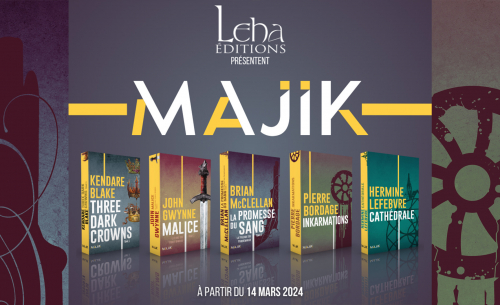 Majik : toute la force des éditions Leha au format poche