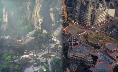 Star Wars : Disney dévoile l'avancée du parc Galaxy's Edge en vidéo