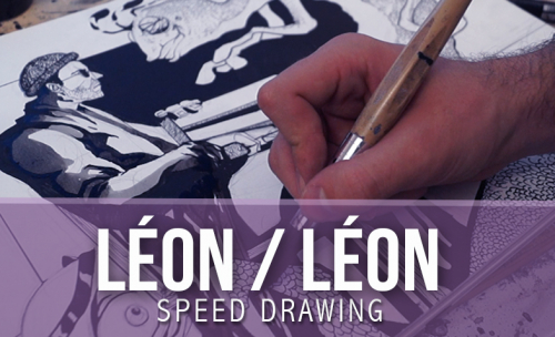 VIDÉO : Speed Drawing - Léon / Léon