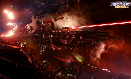 Battlefleet Gothic Armada dévoile la Flotte du Chaos en vidéo