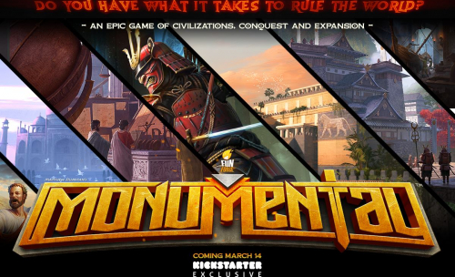 Partez à la conquête du monde avec Monumental, le prochain jeu de FunForge 