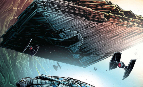 Dan Mumford signe la couverture d'Empire pour Solo : A Star Wars Story