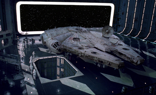 Le Faucon Millenium reconstruit pour Star Wars : Épisode VII