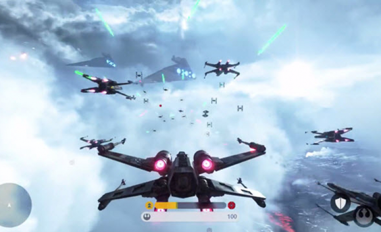 Star Wars Battlefront : du gameplay pour Fighter Squadron