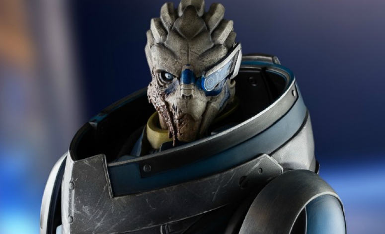 Mass Effect: une statue de Garrus Vakarian chez Gaming Heads