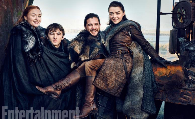 Game of Thrones s'offre une image de la famille Stark au complet