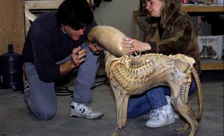 Un petit chien est transformé en Xénomorphe dans une vidéo making-of d'Alien 3