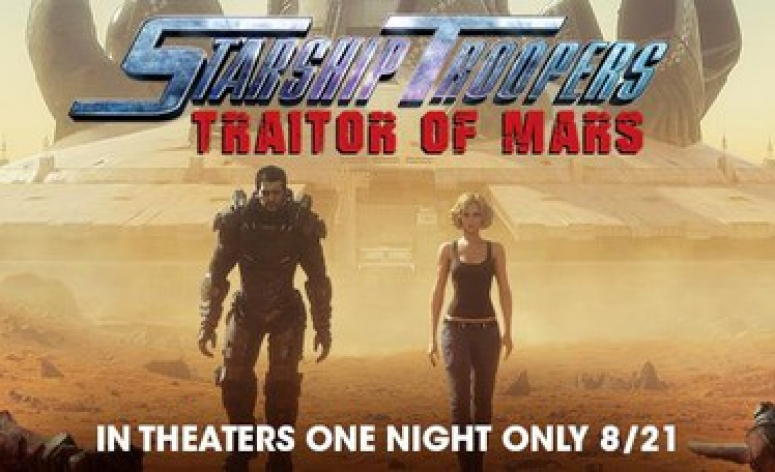 Un trailer pour Traitor of Mars, le nouvel animé Starship Troopers