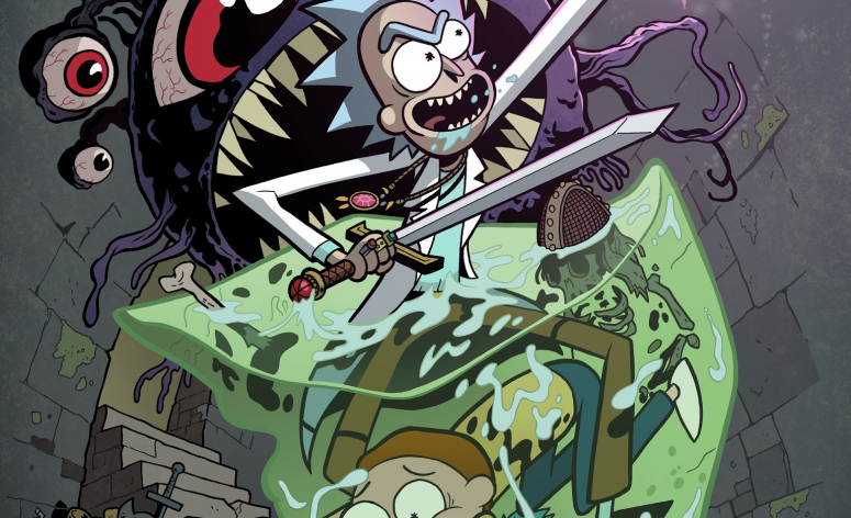 Les comics Rick & Morty annoncent un crossover avec Donjons & Dragons