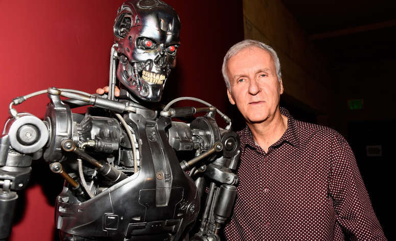 James Cameron revient du futur pour promouvoir Terminator : Genisys