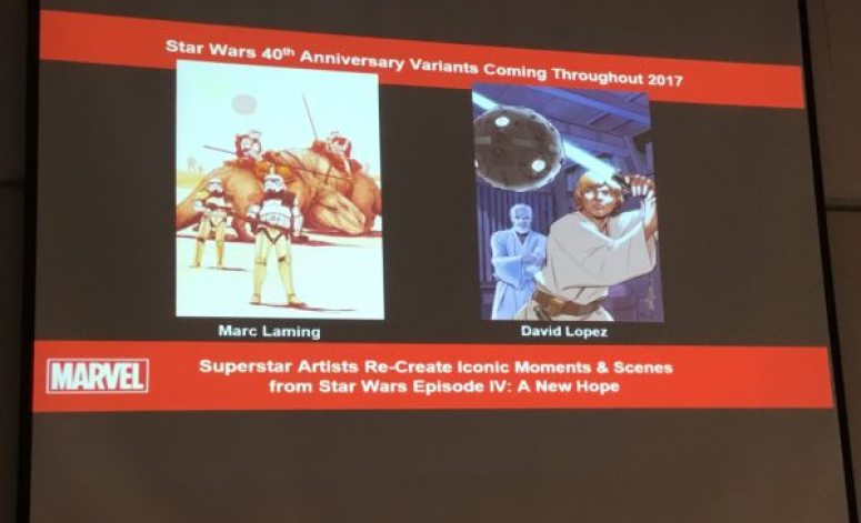 Marvel fêtera les 40 ans de Star Wars avec une série de variant covers