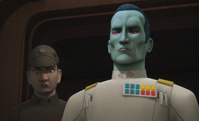 Thrawn se montre impérial dans un extrait de Star Wars Rebels Saison 3