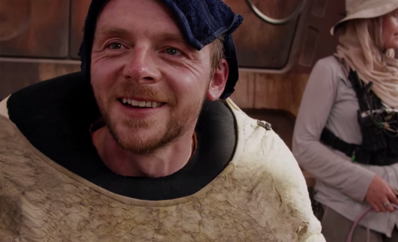 Simon Pegg crucifie la prélogie Star Wars