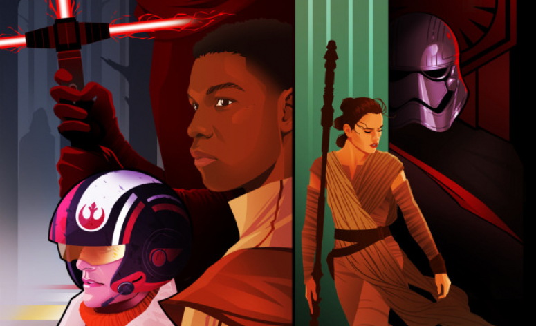 Lucasfilm dévoile une belle sélection de fan arts consacrés à Star Wars : The Force Awakens