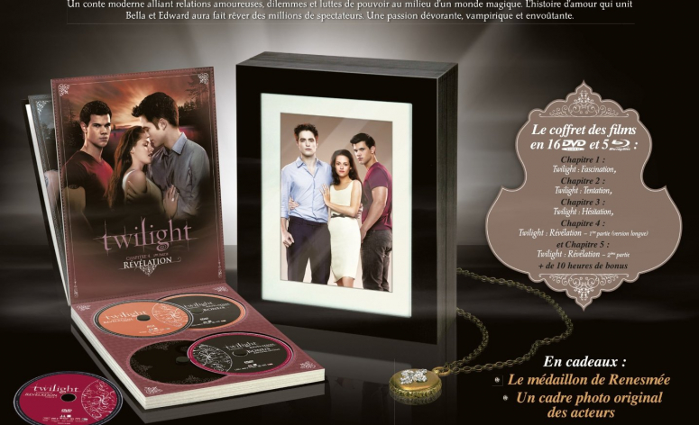 Un coffret collector "Intégrale" pour Twilight 