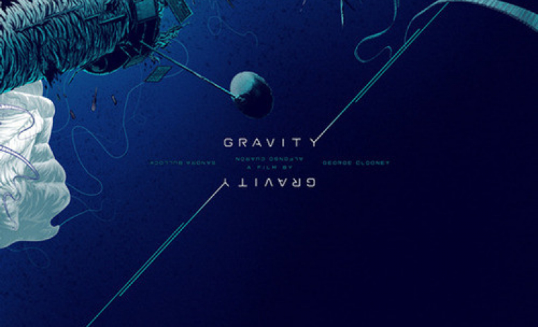 Un poster de Kevin Tong pour Gravity !