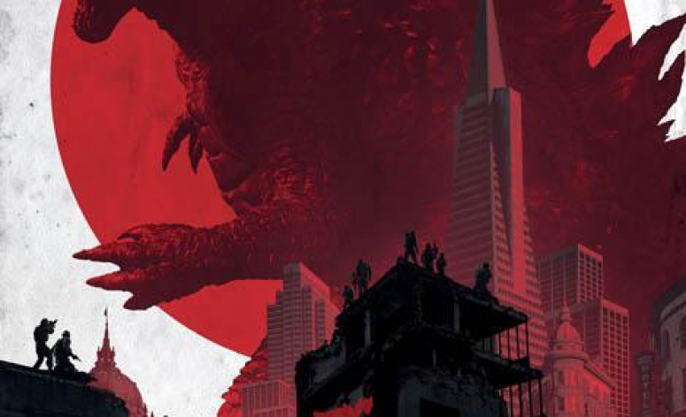 L'affiche IMAX de Godzilla