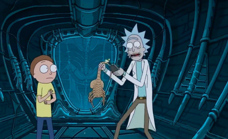 Rick & Morty s'invitent dans Alien : Covenant