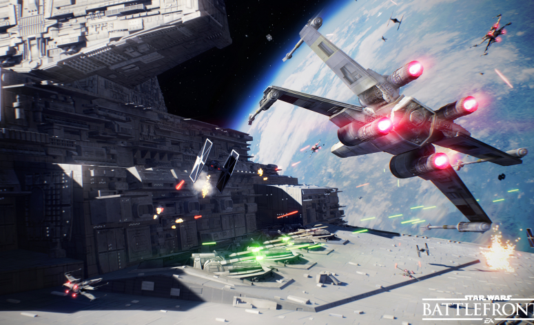 Star Wars Battlefront II dévoile ses batailles spatiales en vidéo