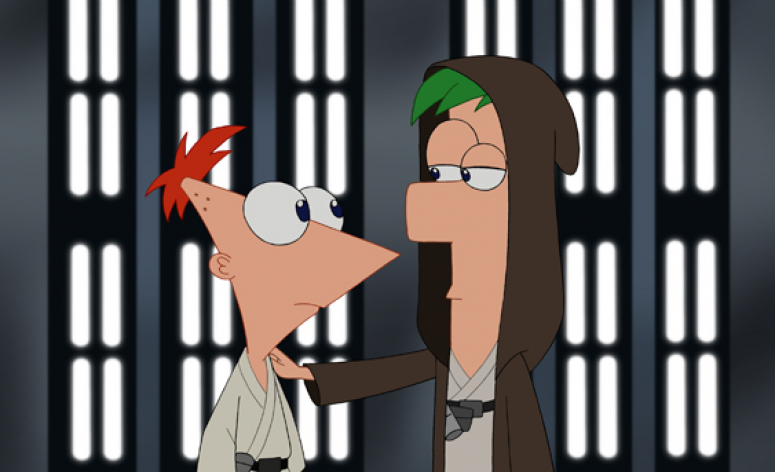 Phineas et Ferb s'invitent dans l'univers Star Wars