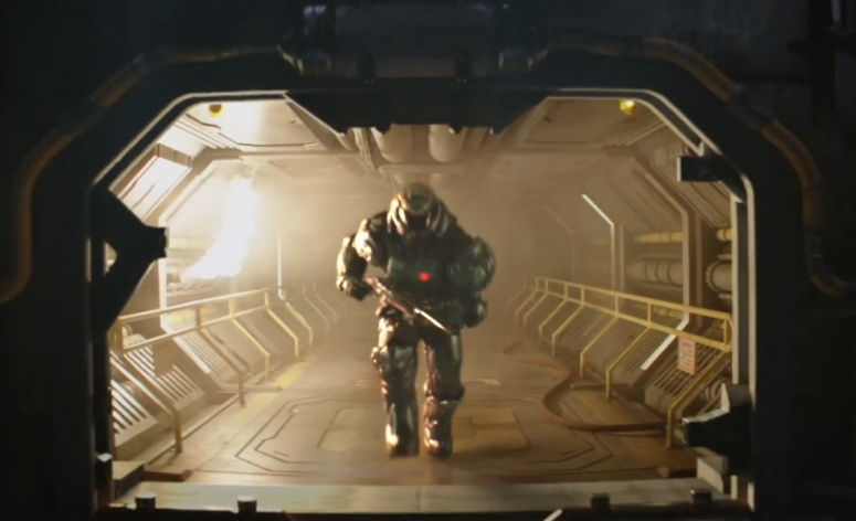 Doom s'offre une jouissive cinématique en live-action
