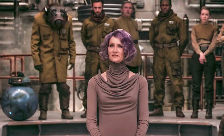 Star Wars : une nouvelle image du personnage de Laura Dern dans Les Derniers Jedi